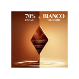LINDT EXCELLENCE CHOCOLATE BAR FUSION 70% COCOA & BIANCO 100 GR (20 in a box)