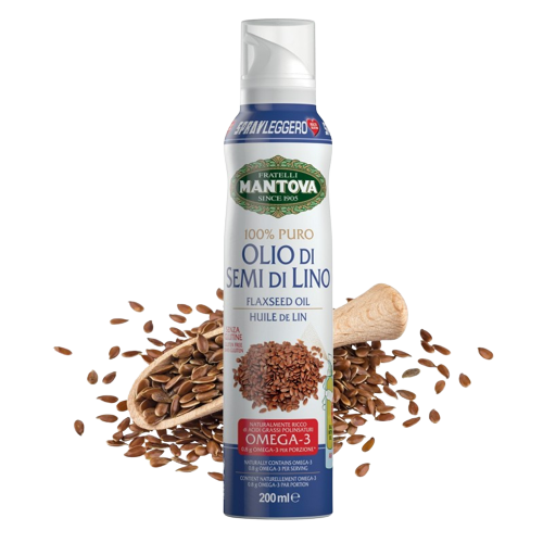 MANTOVA SPRAYLEGGERO SEEDS OIL FLAX SPRAY 200 ML (6 in a box)
