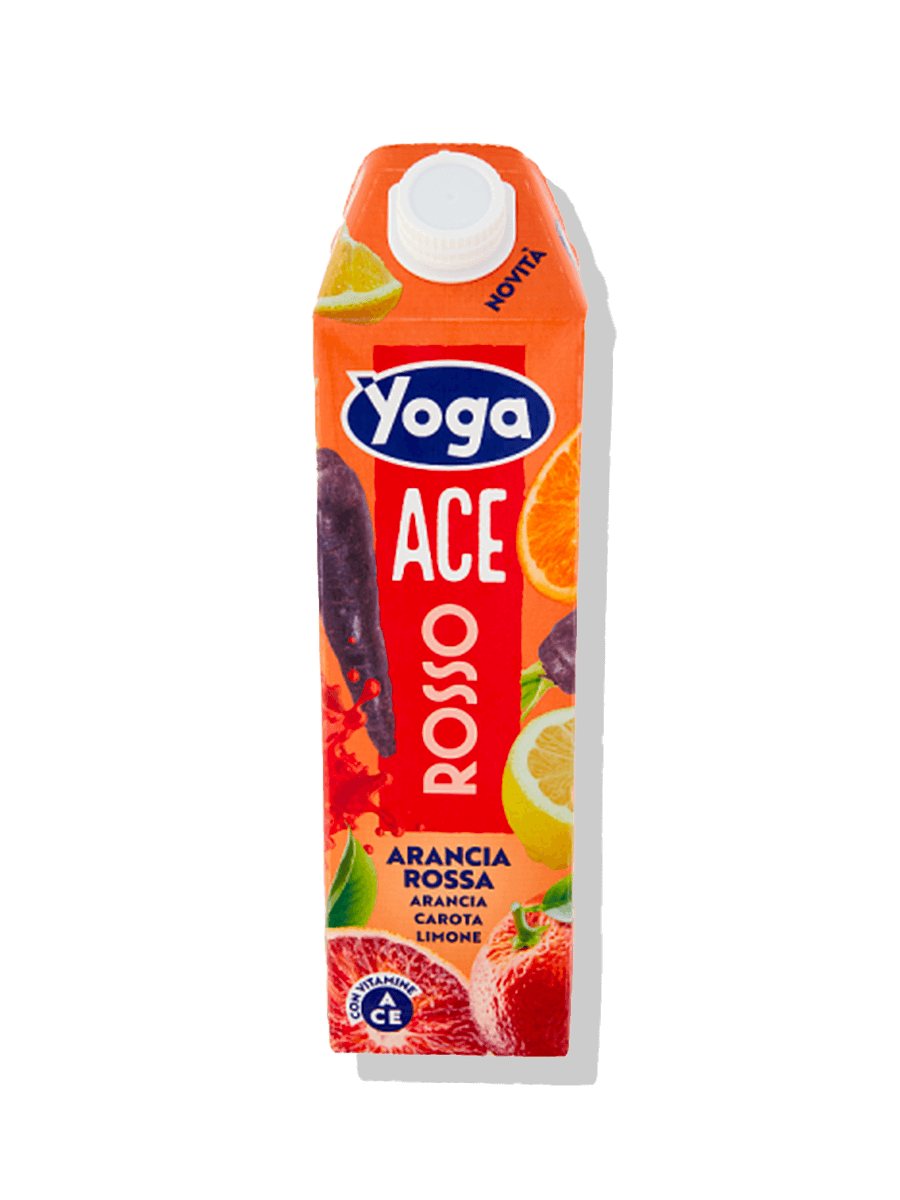 YOGA LINEA FRUIT JUICE ACE ROSSO BRICK 1 LT (6 IN A BOX)
