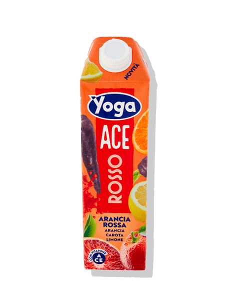 YOGA LINEA FRUIT JUICE ACE ROSSO BRICK 1 LT (6 IN A BOX)