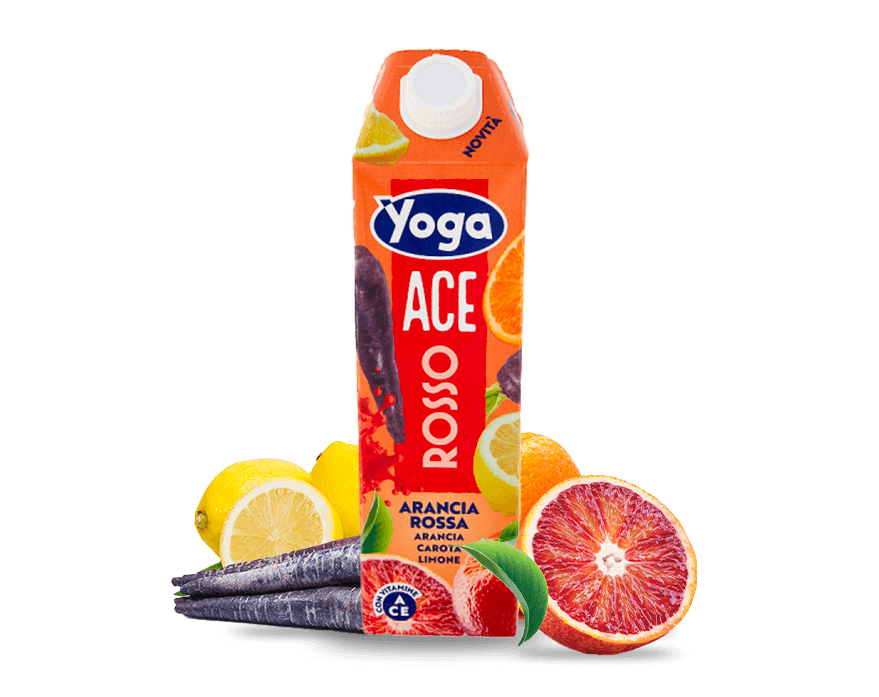 YOGA LINEA FRUIT JUICE ACE ROSSO BRICK 1 LT (6 IN A BOX)