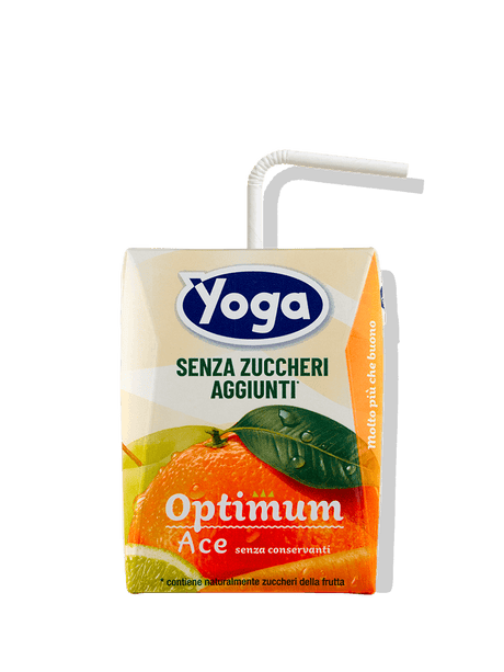 YOGA OPTIMUM SUGAR FREE FRUIT JUICE ACE BRICK 200 ML X3 (8 IN A BOX)