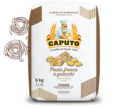 CAPUTO FLOURS PASTA FRESCA E GNOCCHI TYPE "00" 5 KG (1 IN A BOX)