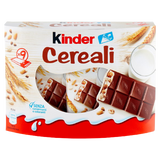 KINDER CEREALI CHOCOLATE AND PUFFED RICE T9 212 GR (18 in a box)