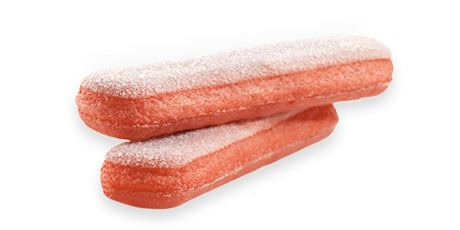 VICENZI VINCENZOVO BISCOTTI SAVOIARDI PINK STRAWBERRY 200 GR (12 in a box) LIMITED EDITION