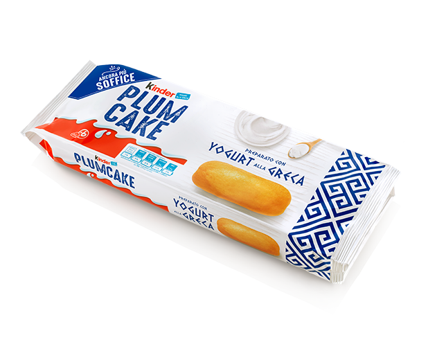 KINDER SNACK PLUMCAKE YOGURT GREEK X6 192 GR (15 in a box)