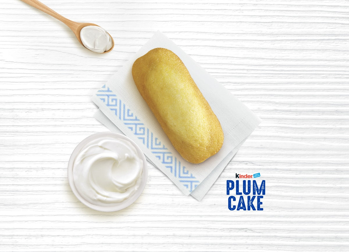 KINDER SNACK PLUMCAKE YOGURT GREEK X6 192 GR (15 in a box)