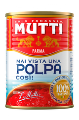 MUTTI POLPA DI POMODORO FINISSIMA 400 GR X2 (12 in a box)