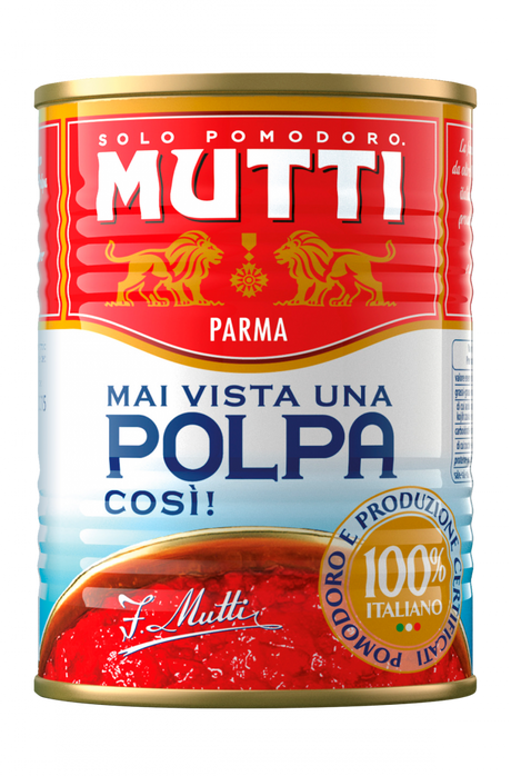 MUTTI POLPA DI POMODORO FINISSIMA 400 GR X2 (12 in a box)