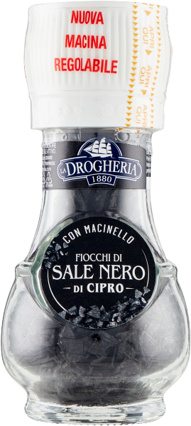 DROGHERIA ALIMENTARE SALE NERO DI CIPRO CON TAPPO MACINA 35 GR (6 in a –   - The best E-commerce of Italian Food in UK