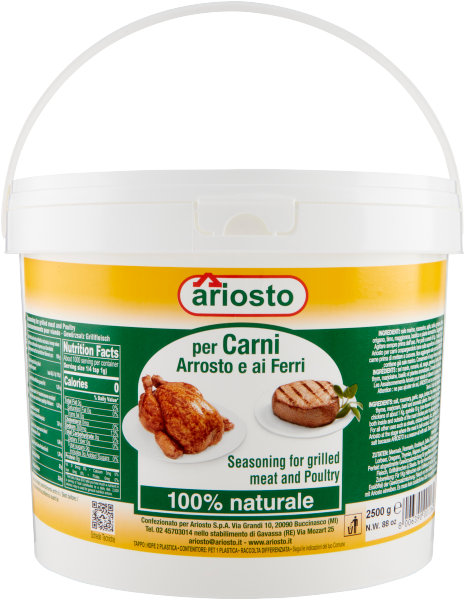 ARIOSTO SPICES SEASONINGS FOR MEAT 2.5 KG (1 in a box)