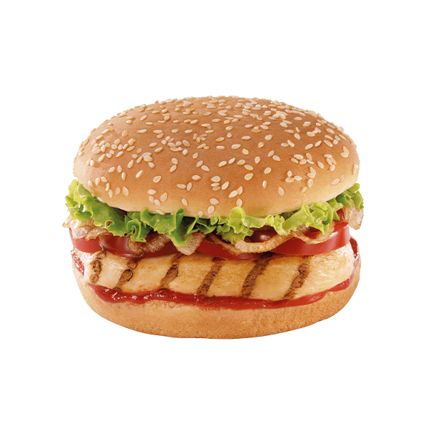 ROBERTO BREAD MAXI HAMBURGER WITH SESAM SEEDS X4 300 GR (7 in a box)