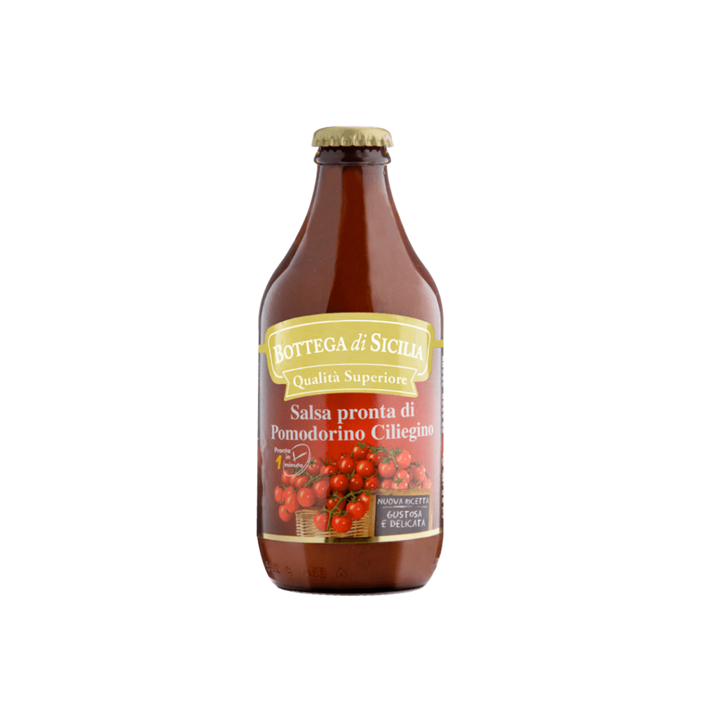 BOTTEGA DI SICILIA SALSA POMODORINO CILIEGINO 500 GR (12 in a box)