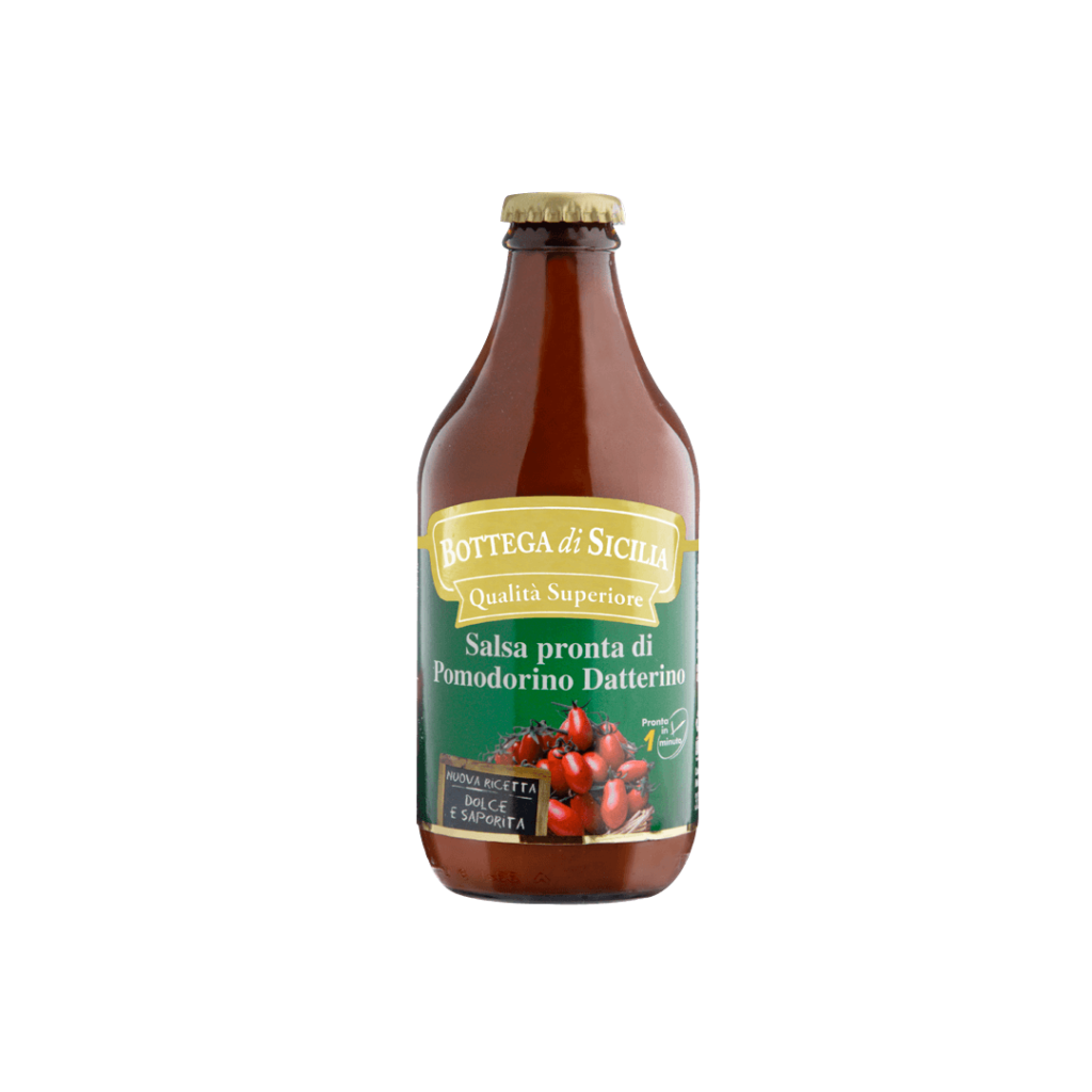 BOTTEGA DI SICILIA SALSA POMODORINO DATTERINO 500 GR (12 in a box)