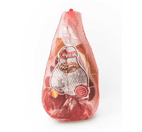 PROSCIUTTO CRUDO DISSOSSATO ADDOBBO/ CURED HAM BONELESS £11.65 AL KG (APPROX 7.5 KG) PROMO £10.65