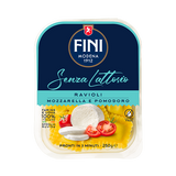 FINI STUFFED PASTA RAVIOLI MOZZARELLA & TOMATOES LACTOSE FREE 250 GR (8 in a box)