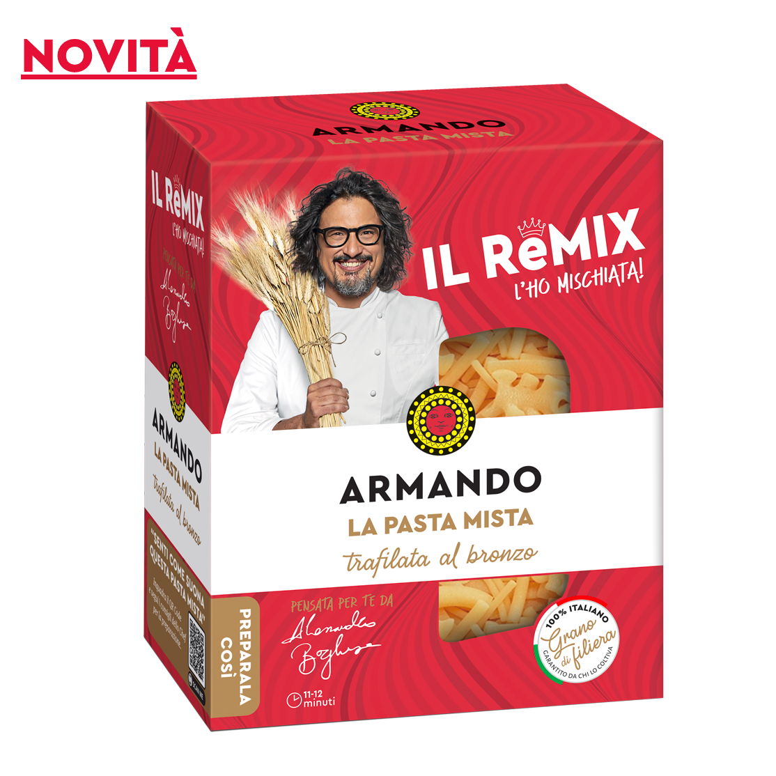 ARMANDO PASTA DI SEMOLA LA PASTA MISTA 500 GR (12 in a box)