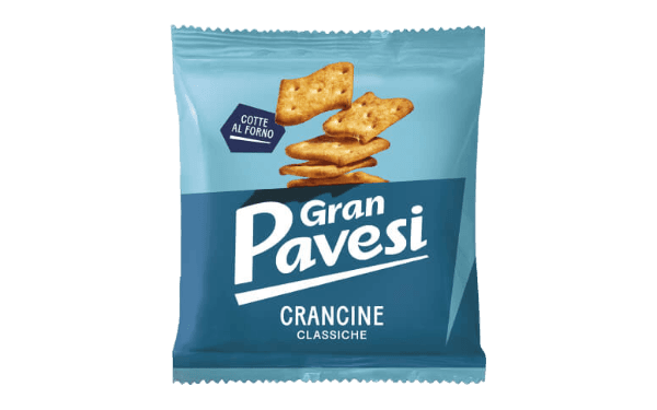 PAVESI SNACK CRACKER CRANCINE CLASSIC X6 180 GR (16 in a box)