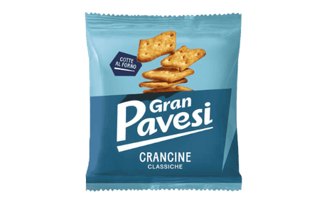 PAVESI SNACK CRACKER CRANCINE CLASSIC X6 180 GR (16 in a box)