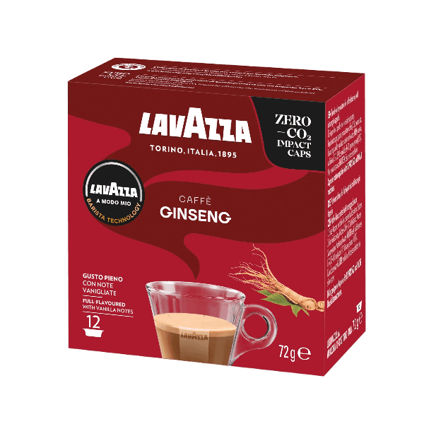 LAVAZZA COFFEE CAPSULES A MODO MIO GINSENG X12 110 GR (10 in a box)