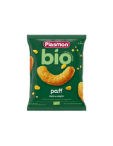 PLASMON ORGANIC SNACK CRISPS BIO PAFF MAIZE AND MILLET 15 GR (5 in a box)