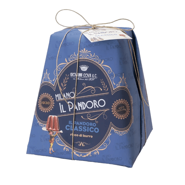 GIOVANNI COVA PANDORO WRAPPED 1 KG (6 in a box)