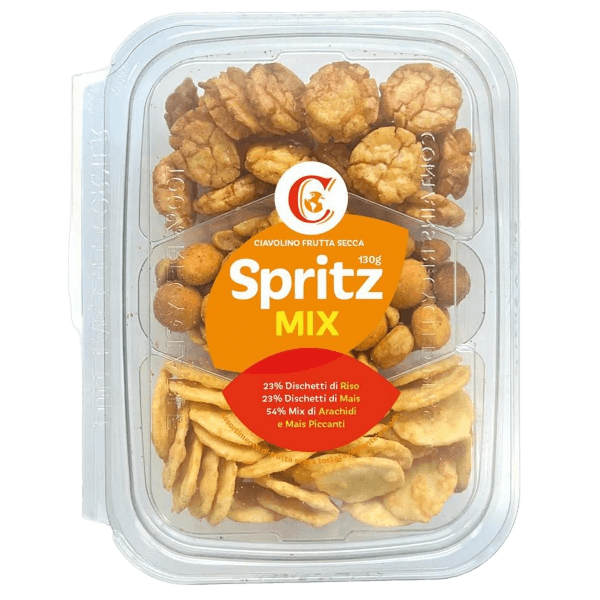 CIAVOLINO SNACK SPRITZ MIX 130 GR (16 in a box)