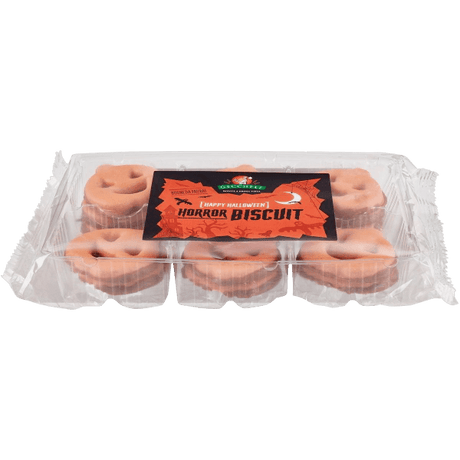 GECCHELE HAPPY HALLOWEEN BISCOTTI HORROR BISCUITS 175 GR (9 in a box)