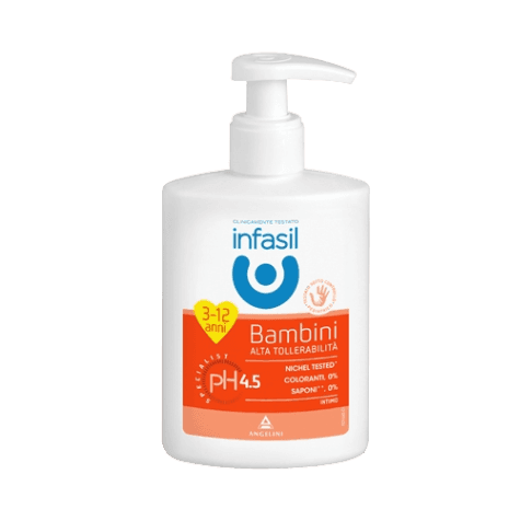 INFASIL INTIMATE WASH BABY PH 4.5 200 ML (12 IN A BOX)