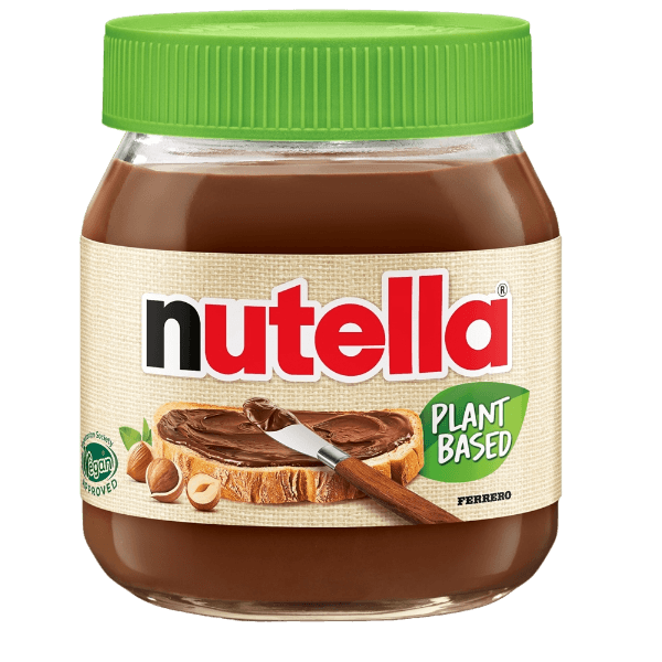 NUTELLA SPREAD CREAM PLANT BASED VEGAN 350 GR (15 in a box)
