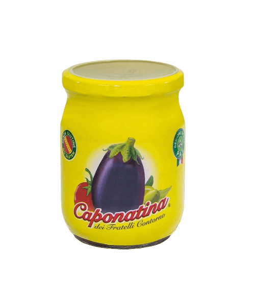 FRATELLI CONTORNO AUBERGINES CAPONATINA 540 GR (12 in a box)