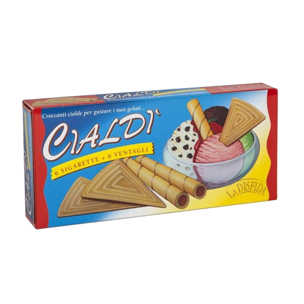 DISFIDA ICE CREAM CONES CIALDI' X12 50 GR (24 in a box)