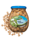 VALFRUTTA LEGUMES CHICKPEAS IN BRINE 580 GR (6 in a box)