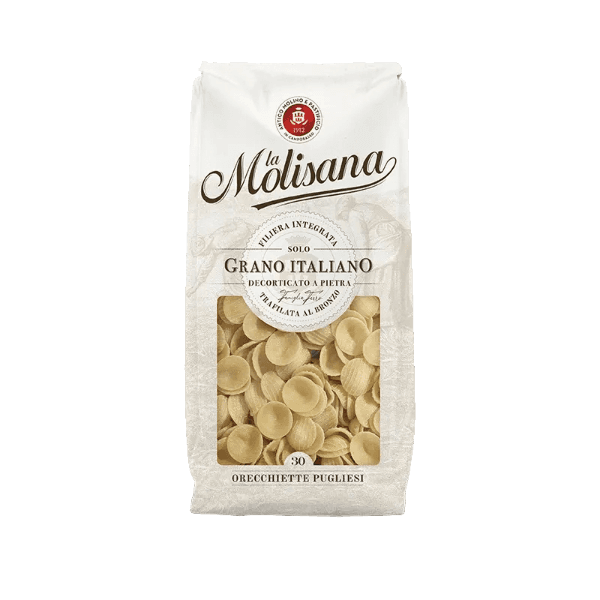 MOLISANA PASTA DI SEMOLA ORECCHIETTE PUGLIESI N.30 500 GR (24 in a box)