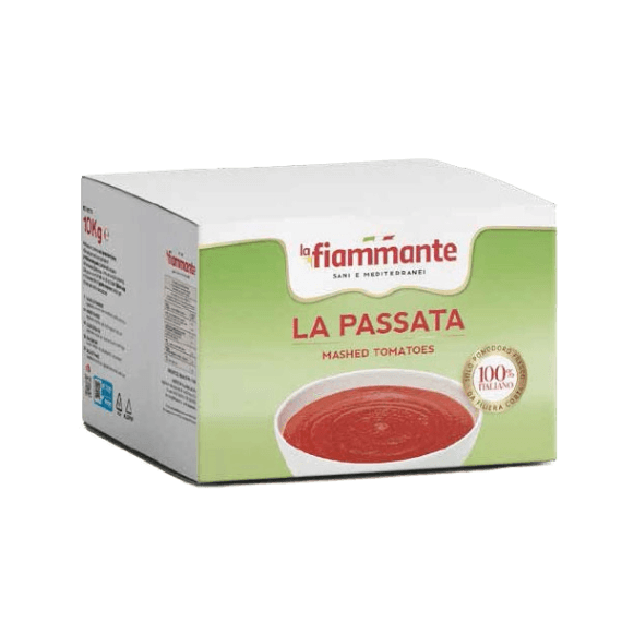 Passata Box LA FIAMMANTE PASSATA DI POMODORO 5 KG (2 in a box) – Cibimarket.co.uk ...