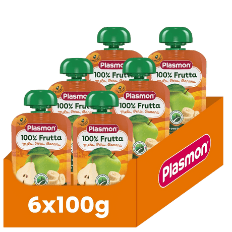 PLASMON FRUIT JUICE POUCH FRUIT MIX 100 ML (6 in a box)