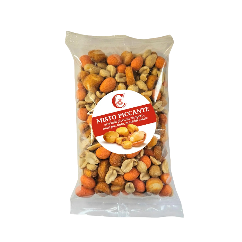 CIAVOLINO DRIED FRUITS SNACK MIX SPICY 150 GR (16 in a box)