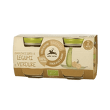 ALCENERO HOMOGENIZED FRUIT PULSES AND VEGETABLES 80 GR X2 (6 IN A BOX)