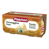 PLASMON HOMOGENIZED CHEESE MELTED 80 GR X2 (12 in a box)