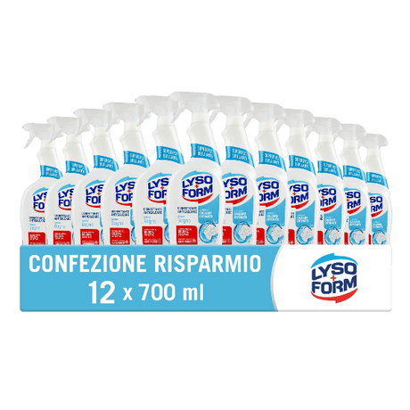 LYSOFORM DEGREASER ANTISCALE BATHROOM SPRAY 700 ML (12 in a box)