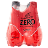 SAN BENEDETTO ZERO GINGER PET 25 CL X4 (6 in a box)