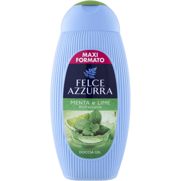 FELCE AZZURRA SHOWER BATH GEL MINT & LIME 400 ML (12 in a box)