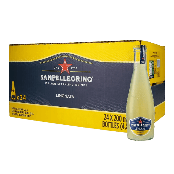 SAN PELLEGRINO LIMONATA GLASS 20 CL (24 in a box)