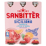 SANBITTER NON-ALCOHOLIC APERITIF SICILIANA ORANGE FIG 20 CL X3 (8 in a box)