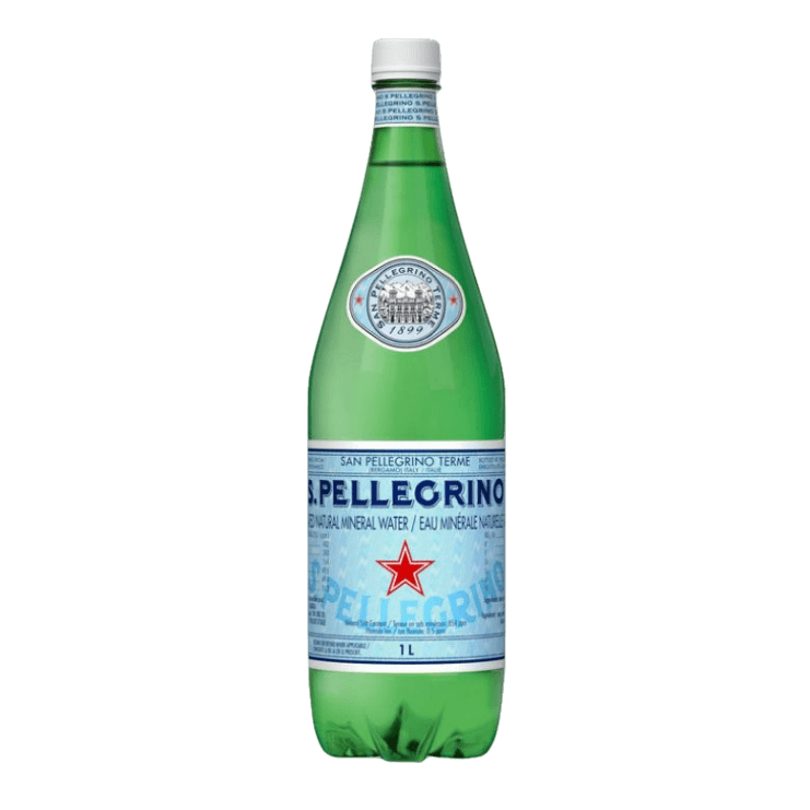 SAN PELLEGRINO CARBONATED WATER PET 1 LT (6 in a box)