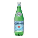 SAN PELLEGRINO CARBONATED WATER PET 1 LT (6 in a box)