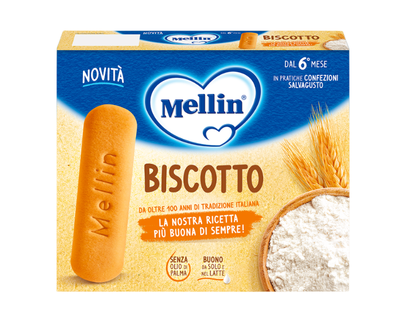 MELLIN SNACK BISCOTTO 360 GR (12 IN A BOX)