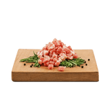 SIMONINI BACON CUBED SMOKED 500 GR (4 in a box)