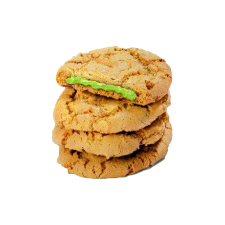 FALCONE BISCOTTI COOKIES FILLED CREAM PISTACHIO 200 GR (12 in a box)