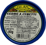 GI. AN. AROMI CRYSTALLIZED CEDAR CUBED 80 GR (24 in a box)